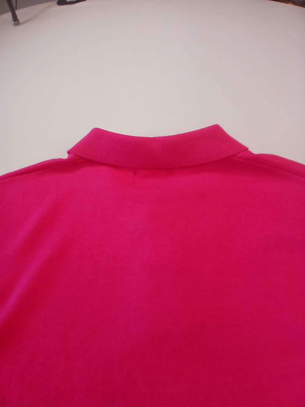 Stussy Men’s Hot Pink Polo Shirt - Picture 7 of 12